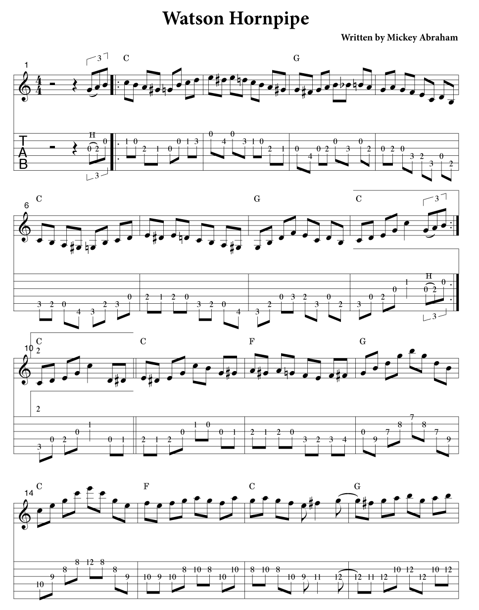 Watson Hornpipe