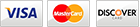 Accepted Payment Methods - Visa, MasterCard, Discover